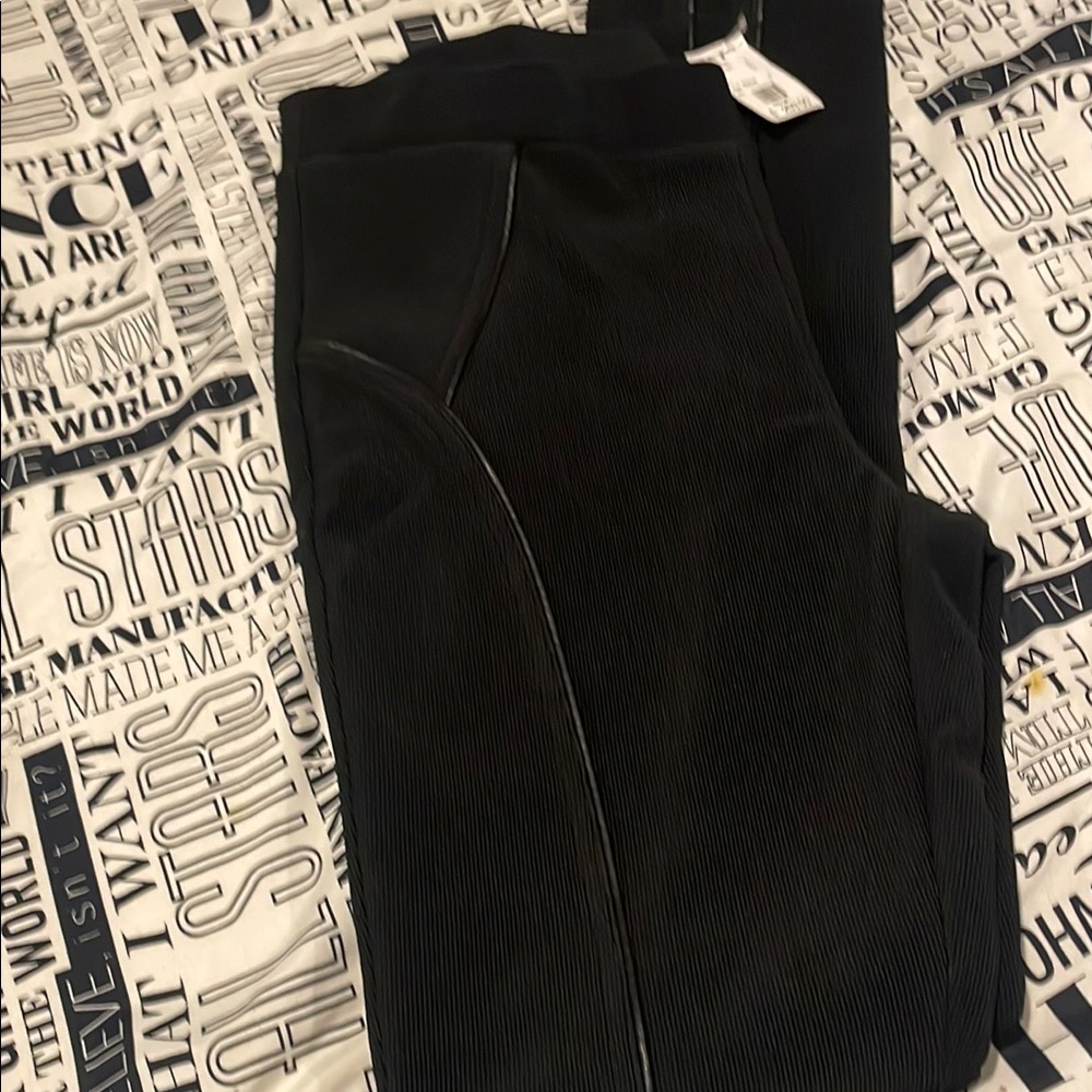 Joseph Ribkoff Textured Black Pants - Picture 2 of 4